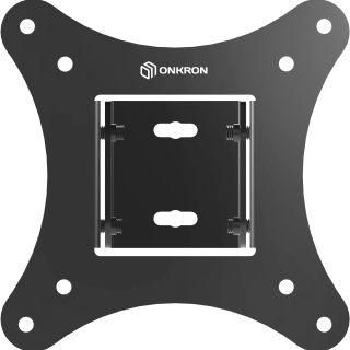 Tilting TV bracket for 10"-32" max 44 lbs, black SN31
