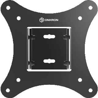 Tilting TV bracket for 10"-32" max 44 lbs, black SN31