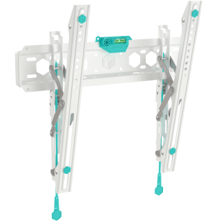 Tilting TV bracket for 32"-70" max 132 lbs, white TM5