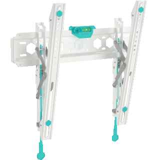 Tilting TV bracket for 32"-70" max 132 lbs, white TM5