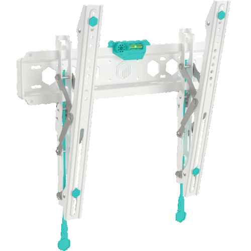 Tilting TV bracket for 32"-70" max 132 lbs, white TM5 - Image 4