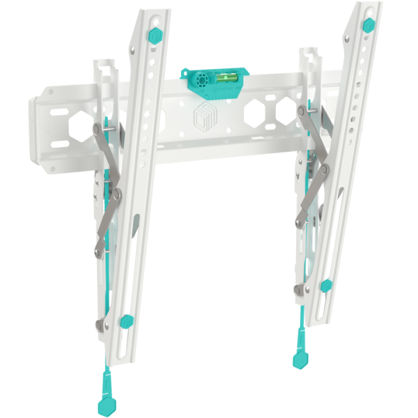 Tilting TV bracket for 32"-70" max 132 lbs, white TM5 - Image 4