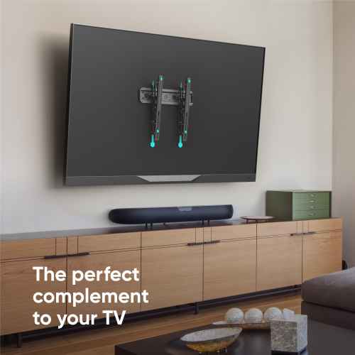 Tilting TV bracket for 32"-70" max 132 lbs, black TM5