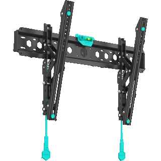 Tilting TV bracket for 43"-85" max 150 lbs, black TM6