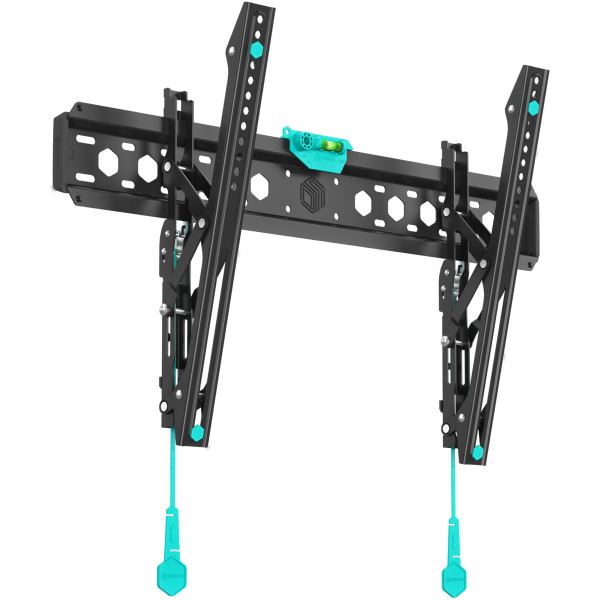Tilting TV bracket for 43"-85" max 150 lbs, black TM6