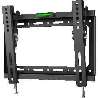 Tilting TV bracket for 13"-42" max 77 lbs, black TME-22B