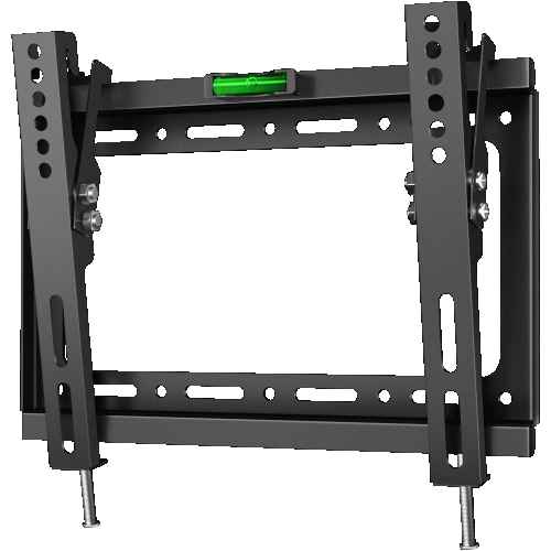 Tilting TV bracket for 13"-42" max 77 lbs, black TME-22B