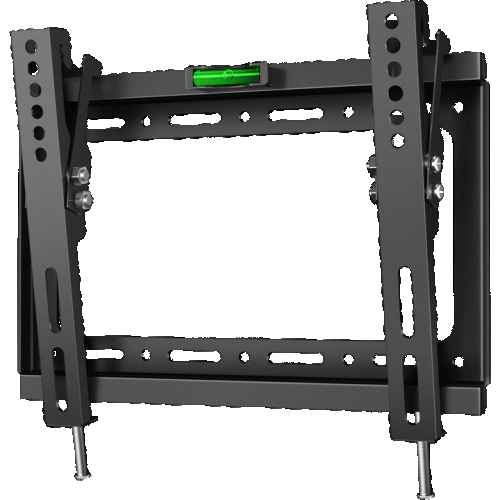 Tilting TV bracket for 13"-42" max 77 lbs, black TME-22B - Image 5