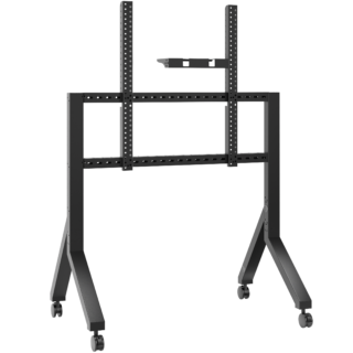 Mobile TV stand for TVs 70"-110", max 276 lbs, black TS2081
