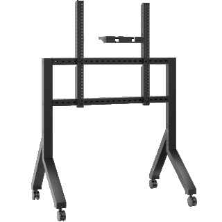Mobile TV stand for TVs 70"-110", max 276 lbs, black TS2081
