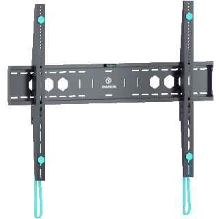 Fixed bracket for interactive panels or TV 60"-110" max 265 lbs, black UF12