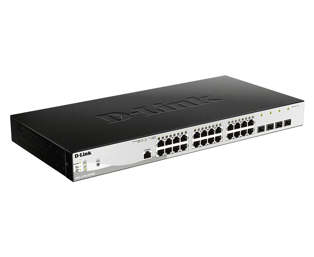 D-Link DGS-1210-28P/ME 24-PORT 10/100/1000BASE-T POE + 4-PORT 1 GBPS SFP PORTS METRO ET %count(title) +254720548999 D-Link DGS-1210-28P/ME 24-PORT 10/100/1000BASE-T POE + 4-PORT 1 GBPS SFP PORTS METRO ET - Image 2