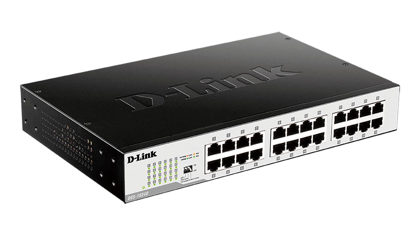 D-Link DGS-1024D network switch Unmanaged Gigabit Ethernet (10/100/1000) 1U Black, Silver %count(title) +254720548999 D-Link DGS-1024D network switch Unmanaged Gigabit Ethernet (10/100/1000) 1U Black, Silver - Image 2