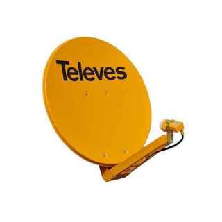Offset Dish 95cm aluminum HQ HIGH QUALITY Orange Televes 7903