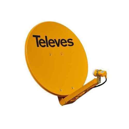 Offset Dish 95cm aluminum HQ HIGH QUALITY Orange Televes 7903