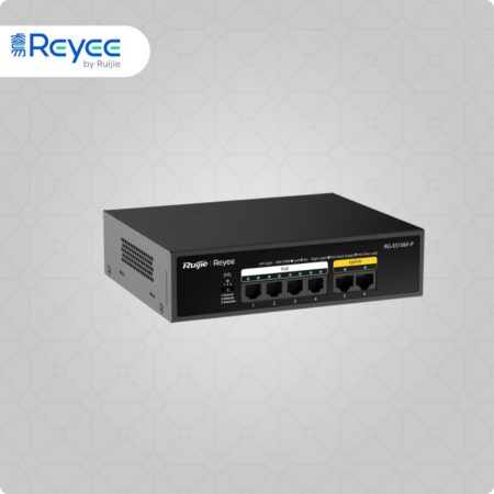 Ruijie Reyee RG-ES106F-P 6-Port 10/100 Mbps Unmanaged PoE Switch