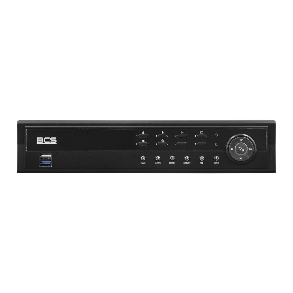 BCS BCS-U-NVR0802-A-4K-8P(6TB) 8-Channel
  IP Recorder with PoE, 6TB, 4K HDMI, 12MP Camera Support