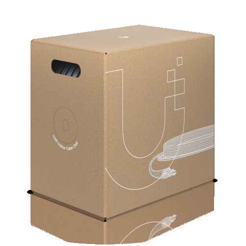 Ubiquiti UACC-Cable-C6A-CMP networking
  cable White 12007.9" (305 m) Cat6a U/UTP (UTP)
