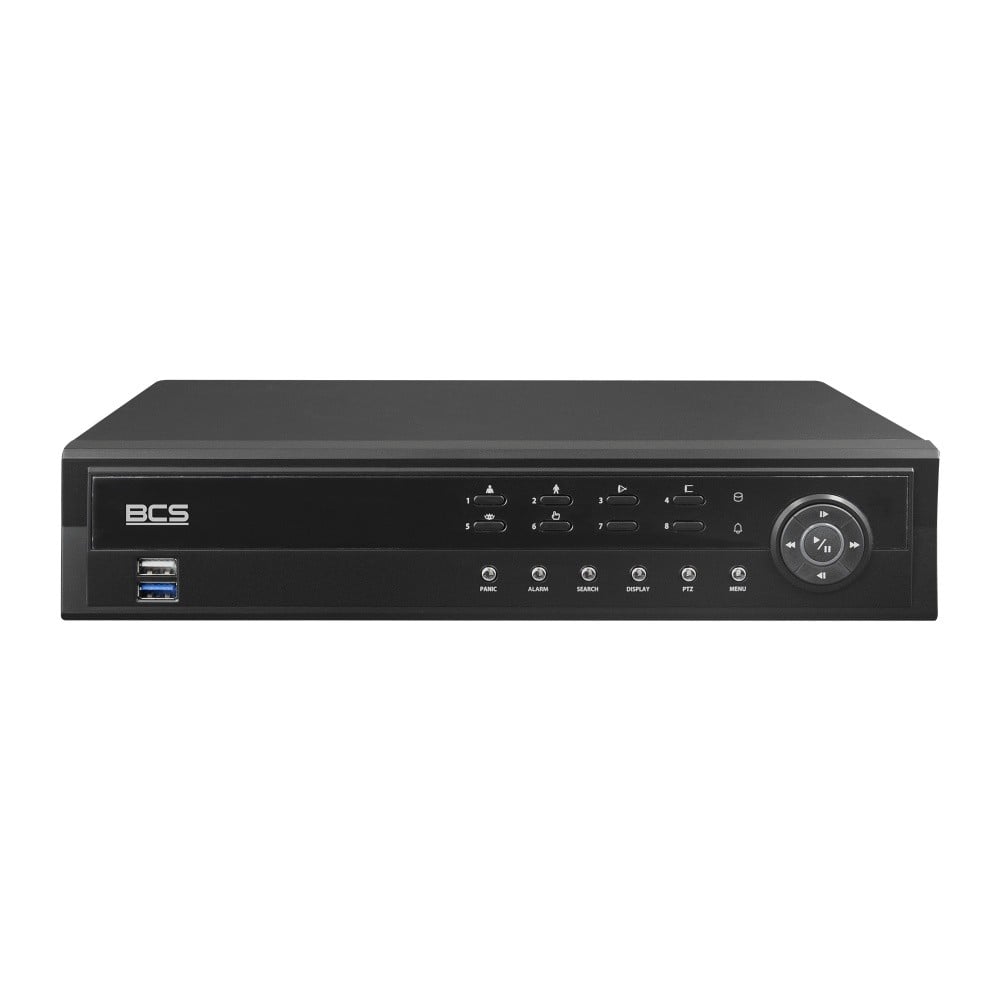 BCS BCS-U-NVR0802-A-4K-8P(6TB) 8-Channel
  IP Recorder with PoE, 6TB, 4K HDMI, 12MP Camera Support - Image 2