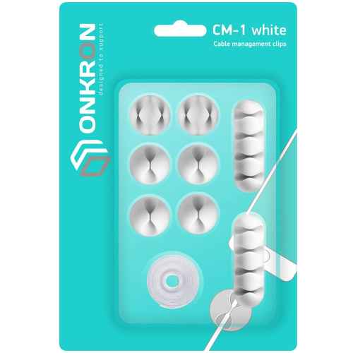Cable Management Kit, White CM1 - Image 3