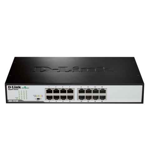 D-Link DGS-1016D/E network switch Unmanaged Black, Metallic - Image 2