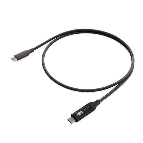 Ubiquiti UACC-Cable-USB-100W-2M-BK USB
  cable 78.7" (2 m) USB C Black, Gray - Image 4