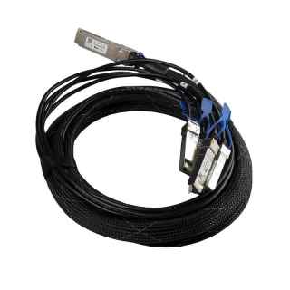MikroTik QSFP28 to 4xSFP28 break-out cable 100G 4x25G 3m (XQ+BC0003-XS+)
