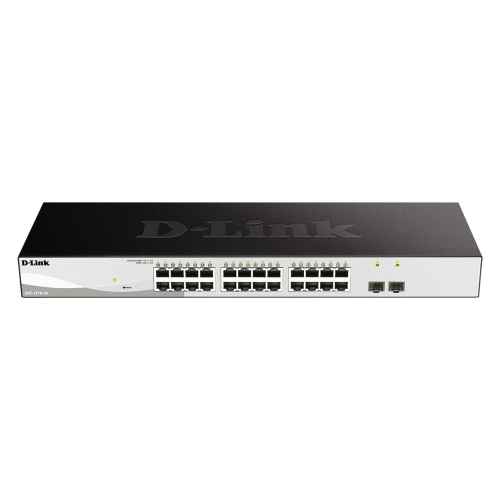 D-Link DGS-1210-26 network switch Managed L2 Gigabit Ethernet (10/100/1000) 1U Black, Grey