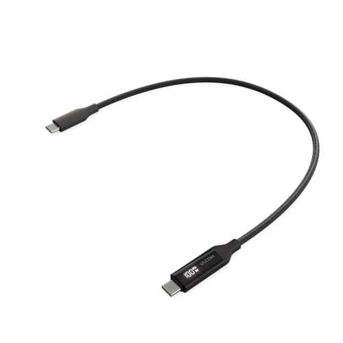 Ubiquiti UACC-Cable-USB-100W-2M-BK USB
  cable 78.7" (2 m) USB C Black, Gray - Image 2