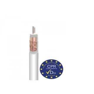 Coaxial Cable T100plus Class A Cu/Cu 214122 Bobine 250m Telev?s