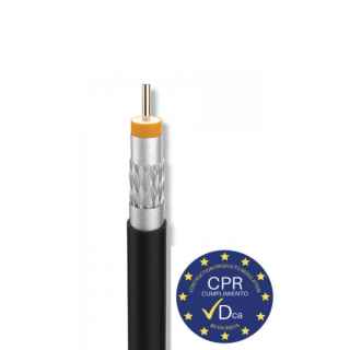 Coaxial Cable Cu/Cu Class A+ Euroclass Dca (100m)