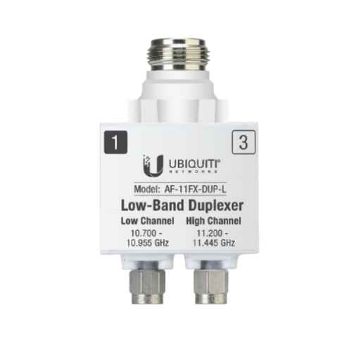 Ubiquiti Networks AF-11FX-DUP-L fibre
  optic adapter 1 pc(s) Silver, White