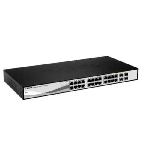 D-Link DGS-1210-26 network switch Managed L2 Gigabit Ethernet (10/100/1000) 1U Black, Grey - Image 2