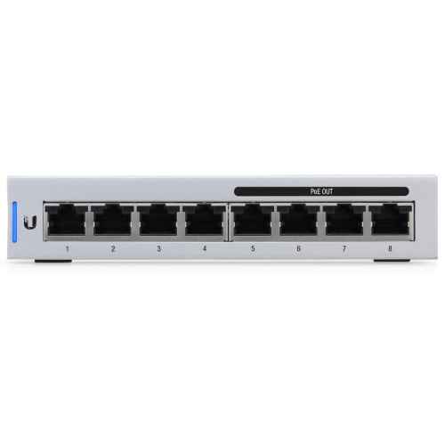 Ubiquiti US-8-60W-5 Networks UniFi 5 x
  Switch 8 Managed Gigabit Ethernet (10/100/1000) Power over Ethernet (PoE)
  Grey (5-pack) - Image 2
