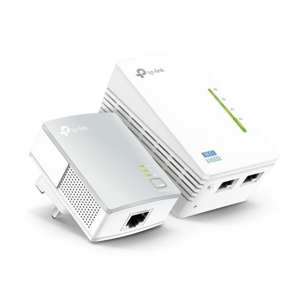 TP-Link TL-WPA4220 V4 Wi-Fi Kit - Powerline adapter kit - HomePlug AV (HPAV)