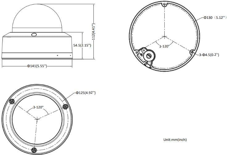 Hikvision
  DS-2CD2746G2HT-IZS(2.8-12mm)(eF) 4 MP Powered by Darkfighter Motorized
  Varifocal Dome Network Camera - Image 2