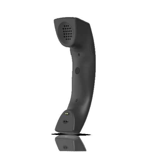 Ubiquiti UT-G3-Handset Analog telephone
  handset Black - Image 2