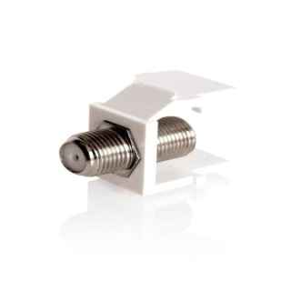 Support adapter F female - F female coaxial