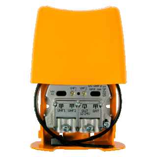 Mast Amplifier 28dB UHF-UHF-FImix LTE 5G