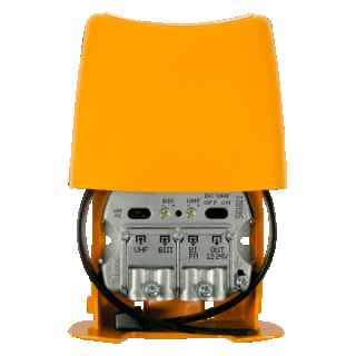 Mast Amplifier 28dB 3in/1out BIII-UHF-FMmix LTE 5G