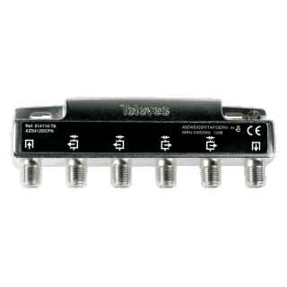 Tap with F connector 4 outputs (12 dB)