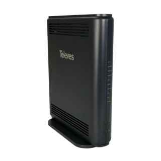 ONT Hospitality WiFi AC Module 4xGB Ethernet + 2xFXS RF Overlay by Televes