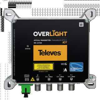 Indoor Overlight Optical Transmitter CWDM SC/APC 1550nm/9dB Televes
