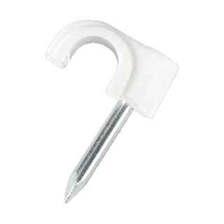 Open Staples for Coaxial Cable 100 Units