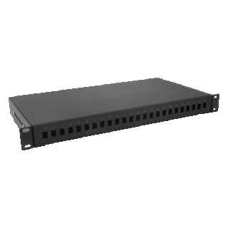 Tray for installation in 19 "rack cabinet with a height of 1U up to 24 SC / APC 533152 from Televes
