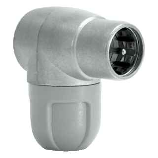 Shielded Layered F Connector for RG6 Coaxial Cable