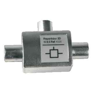 DTT CEI 2D Splitter (1 Male - 2 Females) Televes