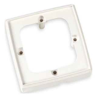 White Surface Box for TV Outlets