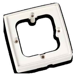 White Surface Box for TV Outlets