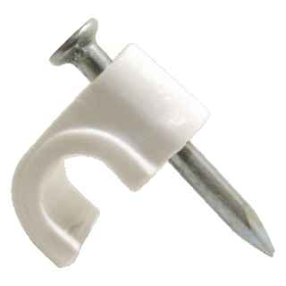 Open Staple for Coaxial Cable (25 units)
